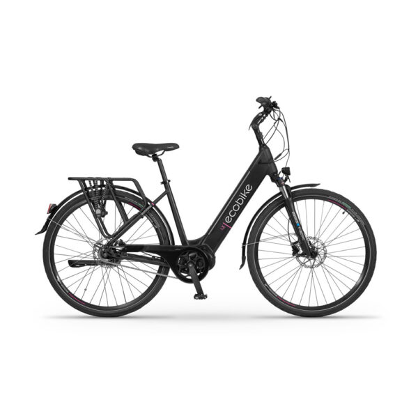 rower elektryczny ecobike lx 19” (28”) 2023 black lg 48v 14 ah (80-135 km)