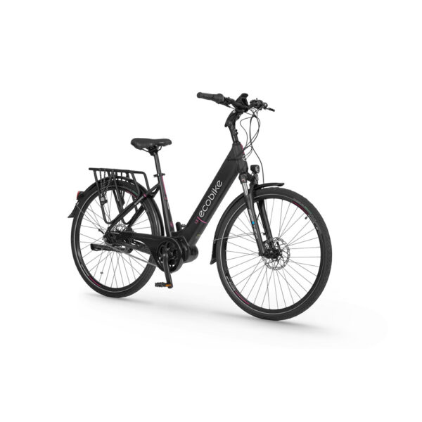 rower elektryczny ecobike lx 19” (28”) 2023 black lg 48v 14 ah (80-135 km) na ukos