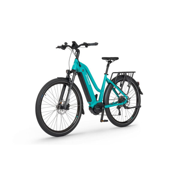 rower elektryczny ecobike lx500 19” (28”) 2023 palm blue lg 48v 17,5 ah (110-150 km) na ukos lewo