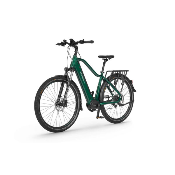 rower elektryczny ecobike mx300 19” (28”) 2023 green lg 48v 14 ah (80-135 km) na ukos lewo