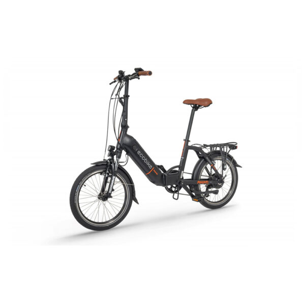 rower elektryczny ecobike rhino 15" (20") 2022 black greenway 13 ah (60-110km) na ukos lewo