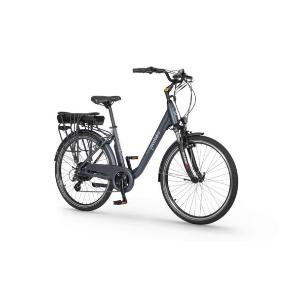 rower elektryczny ecobike traffic 17” (26”) 2023 navy blue greenway 36v 14,5 ah (60-140 km) na ukos