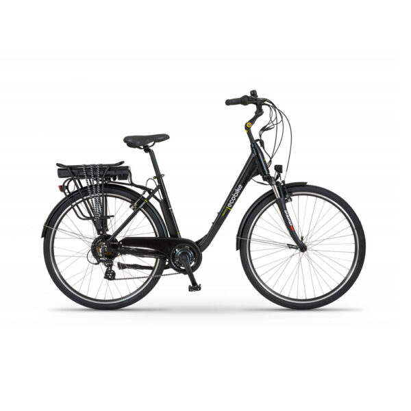 rower elektryczny ecobike traffic 28" (28") 2022 black greenway 10,4 ah (50-80km)