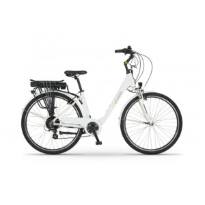 rower elektryczny ecobike traffic 28" (28") 2022 white greenway 10,4 ah (50-80km)