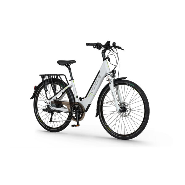 rower elektryczny ecobike x-cross 17" (28") 2022 white lg 36v 17,5 ah (90-140km) na ukos