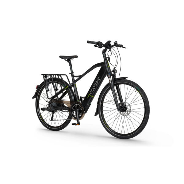 rower elektryczny ecobike x-cross m 20" (28") 2022 black greenway 13 ah (60-110km) na ukos