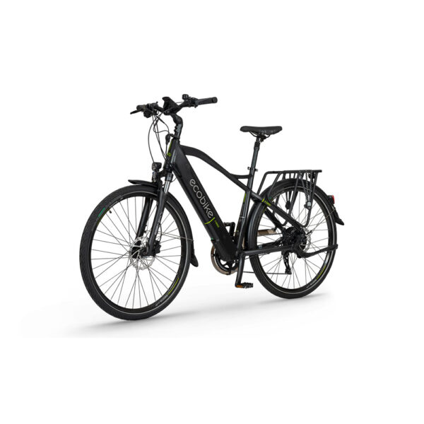 rower elektryczny ecobike x-cross m 20" (28") 2022 black greenway 13 ah (60-110km) na ukos lewo
