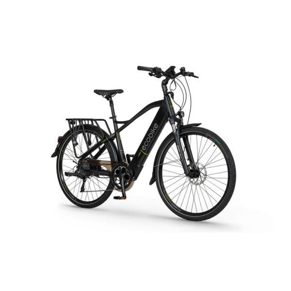rower elektryczny ecobike x-cross m 20” (28”) 2023 black lg 36v 16 ah (60-140 km) na ukos