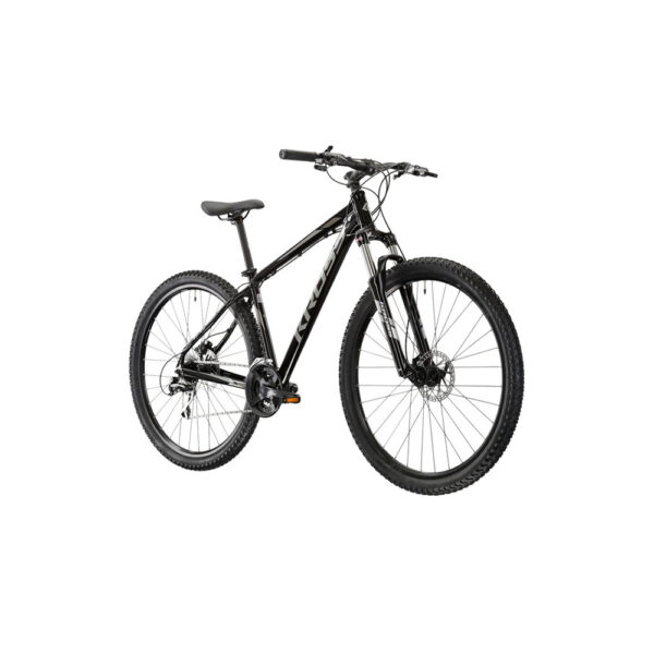rower górski kross hexagon 6.0 m 19" (29") 2022 połysk czarny szary grafitowy na ukos
